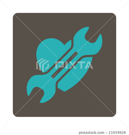 Heart Surgery Rounded Square Button - Stock Illustration [21059926] - PIXTA