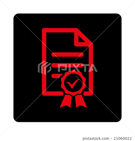 Certified Rounded Square Button 21060022