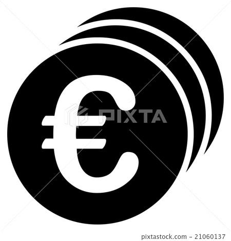 Euro Coins Icon Euro Coins Icon 21060137