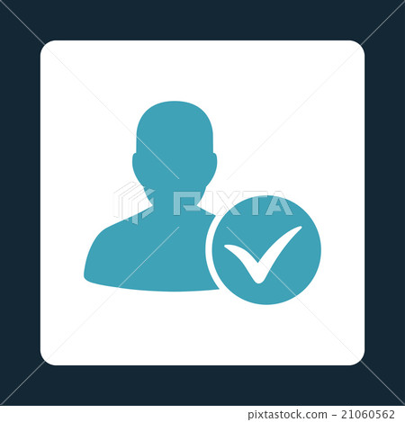 Client Ok Rounded Square Button - Stock Illustration [21060562] - PIXTA