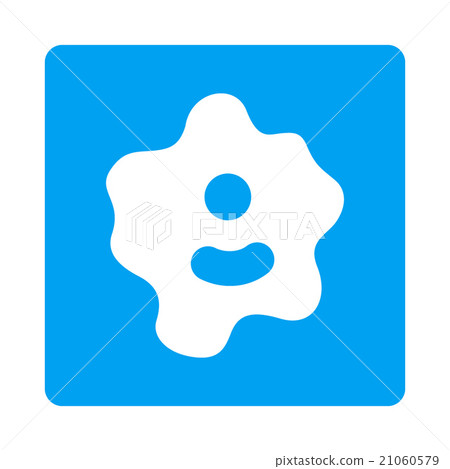 Ameba Rounded Square Button Ameba Rounded Square Button 21060579