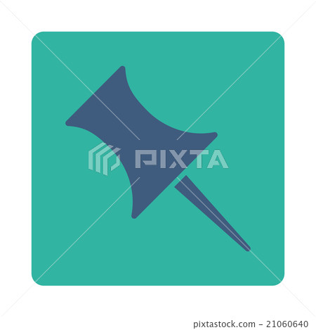 Pin Rounded Square Button Pin Rounded Square Button 21060640