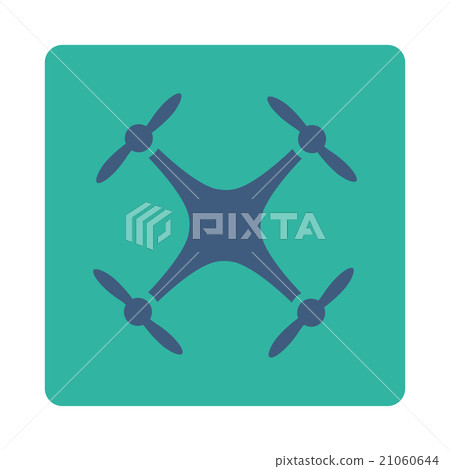 Air Drone Rounded Square Button Air Drone Rounded Square Button 21060644