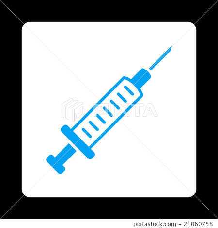 Syringe Rounded Square Button Syringe Rounded Square Button 21060758