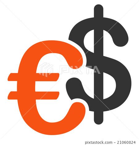 Euro Dollar Currency Icon 21060824