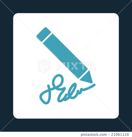 Writing Pencil Rounded Square Button Writing Pencil Rounded Square Button 21061128