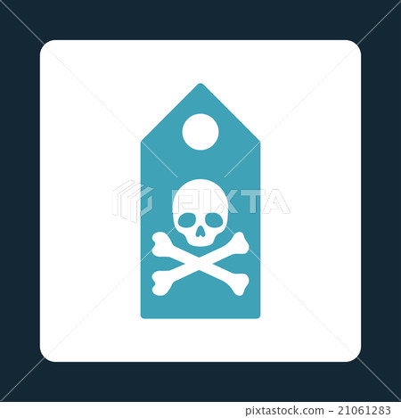 Dead Mark Rounded Square Button Dead Mark Rounded Square Button 21061283