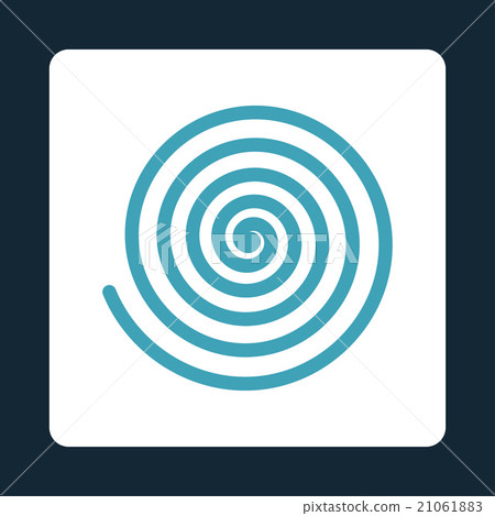 Hypnosis Rounded Square Button 21061883