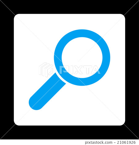Search Rounded Square Button - Stock Illustration [21061926] - PIXTA