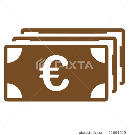 Euro Banknotes Icon 21061929