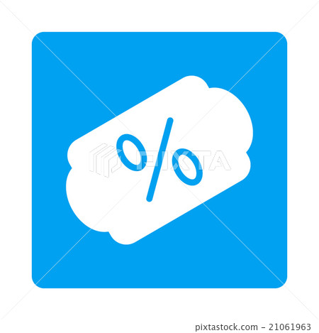 Discount Label Rounded Square Button Discount Label Rounded Square Button 21061963
