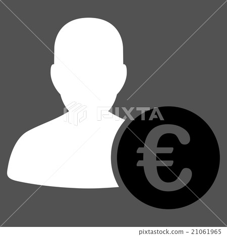 Euro Banker Icon Euro Banker Icon 21061965