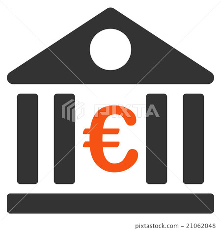 Euro Bank Icon Euro Bank Icon 21062048