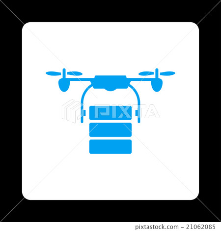 Cargo Nanocopter Rounded Square Button Cargo Nanocopter Rounded Square Button 21062085