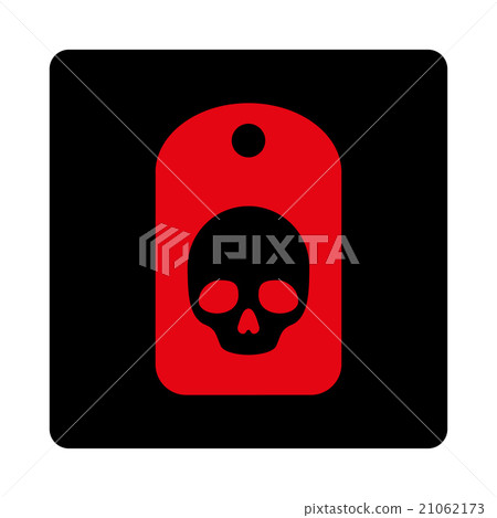 Dead Label Rounded Square Button - Stock Illustration [21062173] - PIXTA