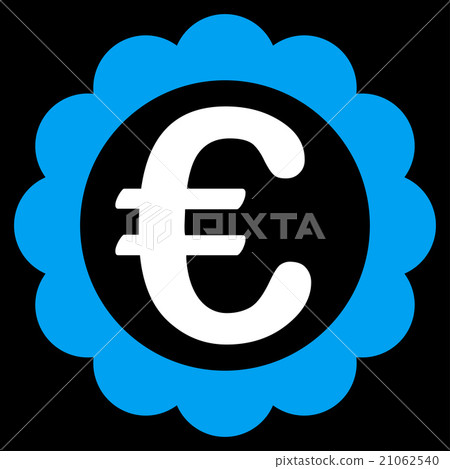 Euro Quality Stamp Icon Euro Quality Stamp Icon 21062540