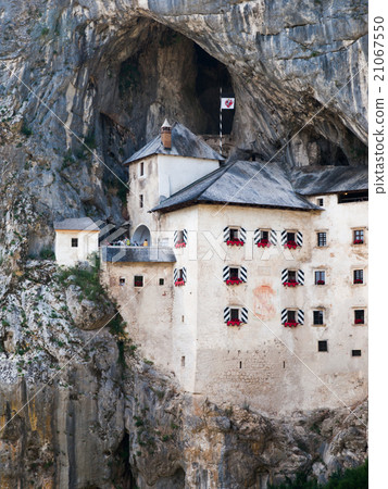 Predjama Castle built in the cave 21067550