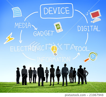 Device Digital Electronic Information Gadget Concept Device Digital Electronic Information Gadget Concept 21067948