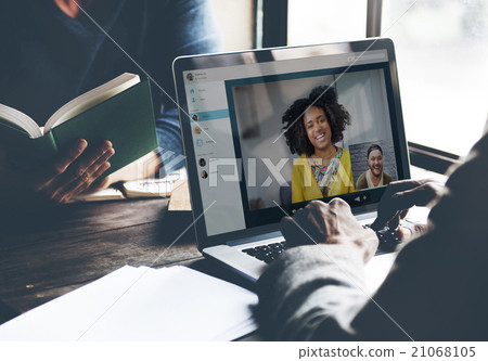 Video Call Facetime Chatting Communication Concept 21068105