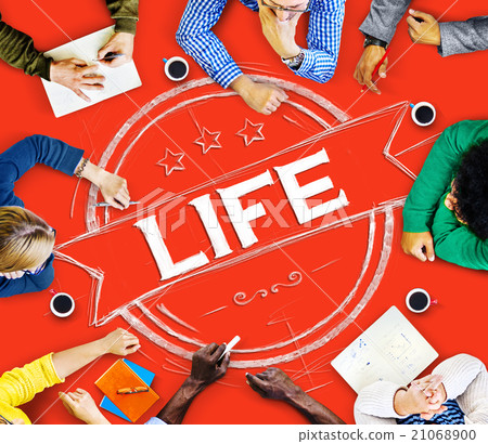 Life Breath Living Life Cycle Spirit Concept Life Breath Living Life Cycle Spirit Concept 21068900
