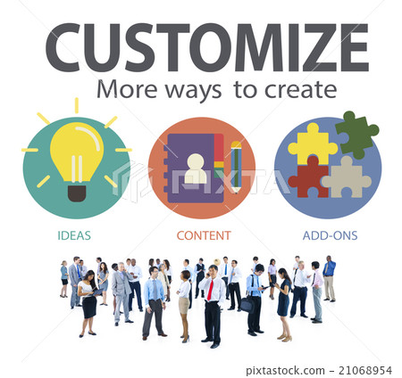 Customize Ideas Identity Individuality Innovation Personalize Co 21068954