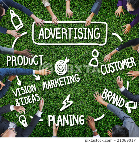 Advertising Customer Product Brand Commercial Concept Advertising Customer Product Brand Commercial Concept 21069017