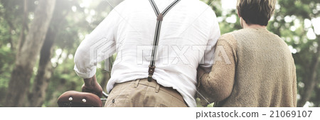 Couple Wife Husband Dating Relaxation Love Concept 21069107