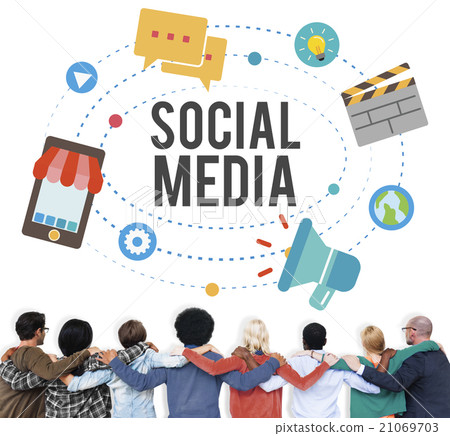 Social Media Network Online Internet Concept Social Media Network Online Internet Concept 21069703