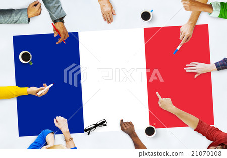 France Country Flag Nationality Culture Liberty Concept France Country Flag Nationality Culture Liberty Concept 21070108