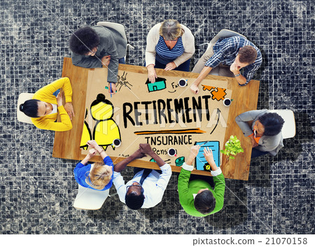 Retirement Insurance Pension Saving Plan Benefits Travel Concept 21070158