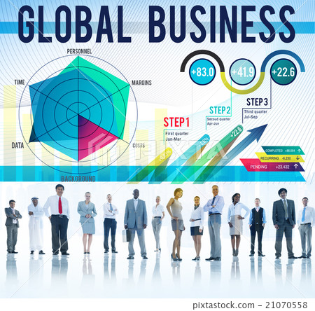 Global Business Strategy Startup Growth Concept 21070558