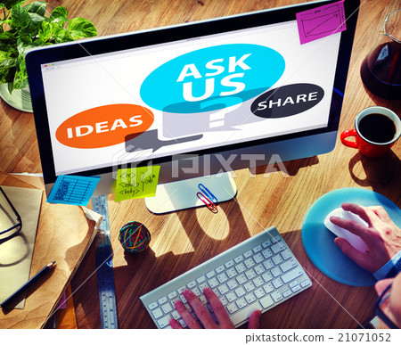 Ask us Customer Service Guidance Ideas Share Concept Ask us Customer Service Guidance Ideas Share Concept 21071052