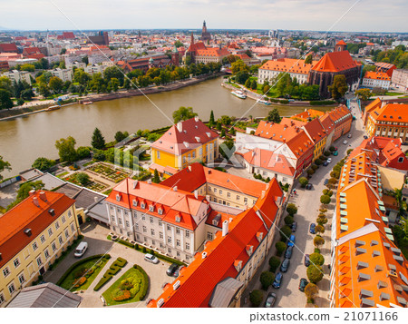 Wroclaw aerial view Wroclaw aerial view 21071166