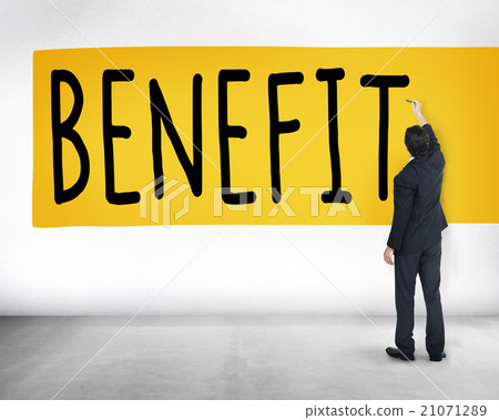 Benefit Charity Income Profit Value Wages Welfare Concept 21071289