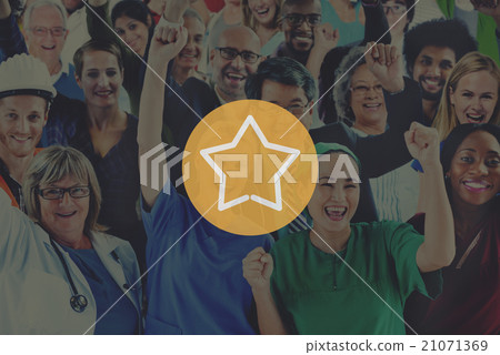 Star Good Great Success Excellent Reward Concept 21071369