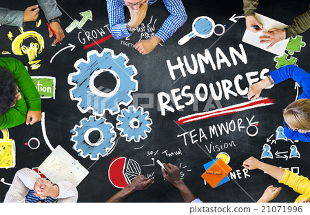 圖庫照片: human resources employment teamwork study education