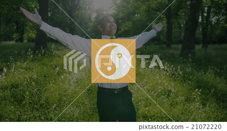 Yin Yang Balance Contrast Opposite Religion Culture Concept Yin Yang Balance Contrast Opposite Religion Culture Concept 21072220