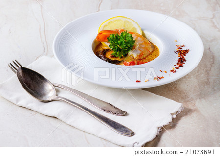 Thai soup Tom Yam 21073691