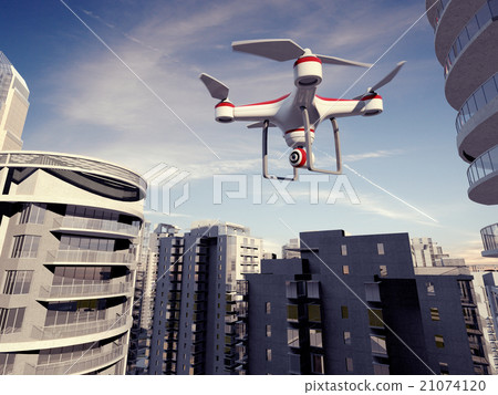 Drone Flying for Aerial Photography or Video  21074120
