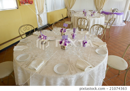 Restaurant interior 21074363