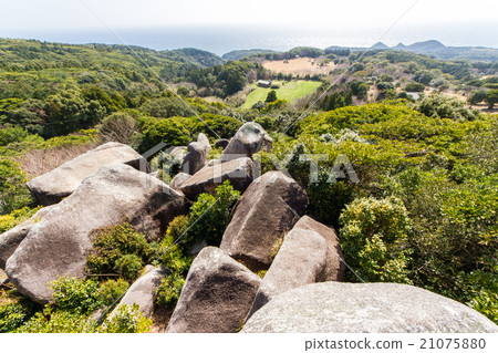高知縣土佐清水市Toran Dash遺址遺址Mt. Rock岩石巨石集團的風景 21075880
