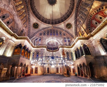 Blue Mosque interior Blue Mosque interior 21075892