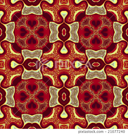 Kaleidoscopic ornamental pattern 21077240