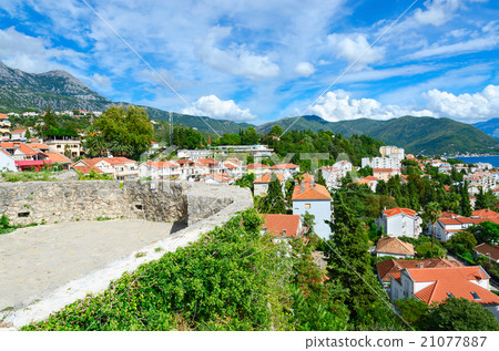 View of Herceg Novi from fortress wall, Montenegro 21077887