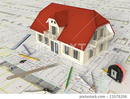 House Architectural Drawing And Layout House Architectural Drawing And Layout 21078208