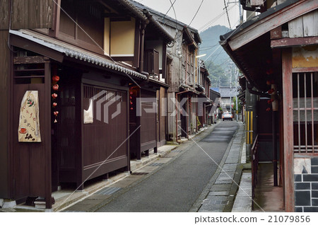 Okahama-shi, Fukui-ken City streets of Sancho-cho 21079856