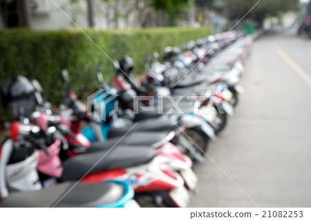 blur motor cycle parking blur motor cycle parking 21082253