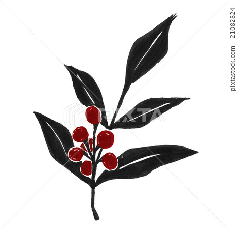 Southern illustrations ink painting brush Southern illustrations ink painting brush 21082824