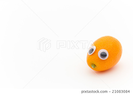 Eyeball seal · Kumquat: Wiggly-eyed kumquat 21083084
