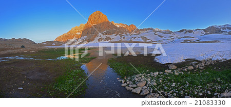 spring in mountains_panorama spring in mountains_panorama 21083330